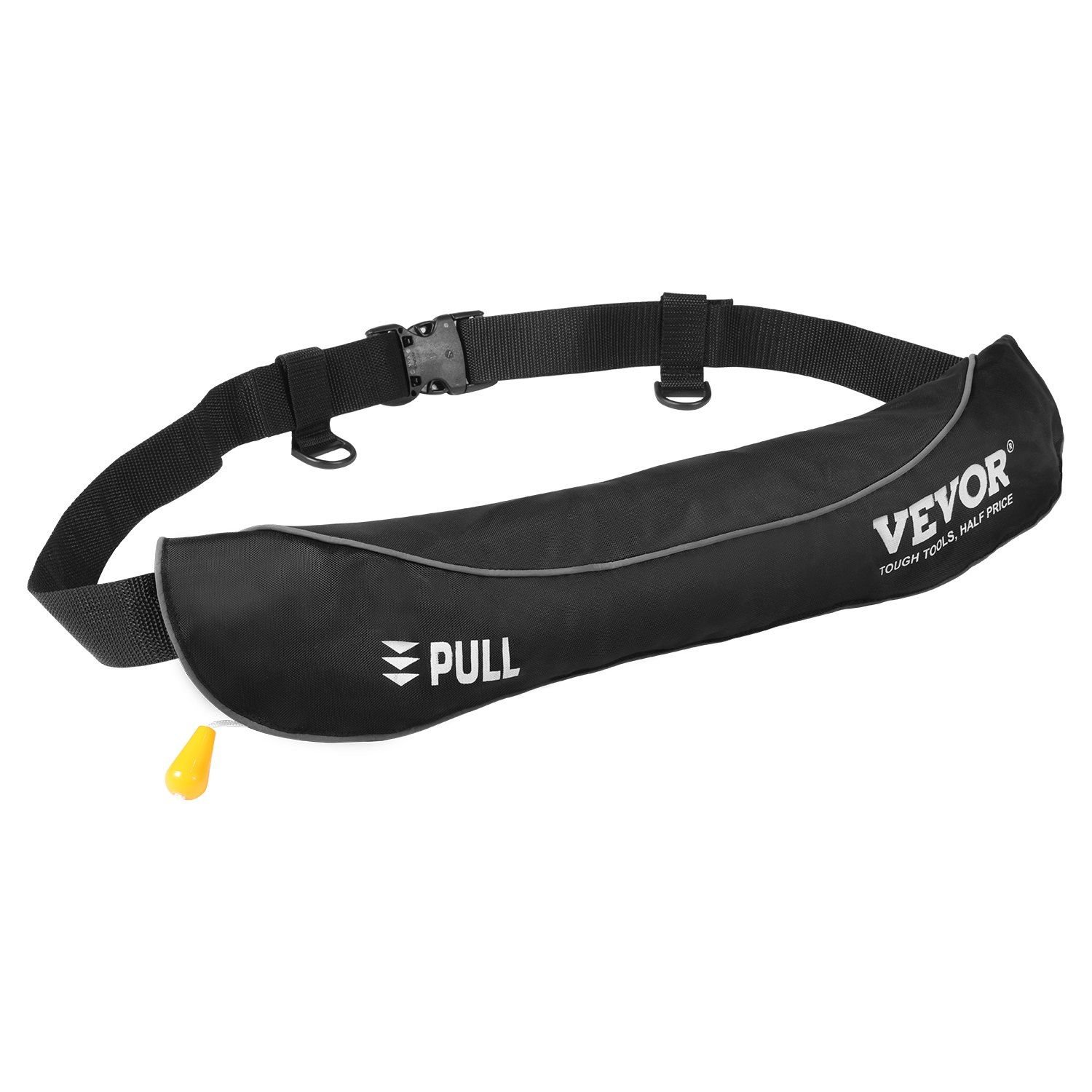 VEVOR Manual Inflatable Belt Pack for Adults, 105N Buoyancy, Over 80 ...