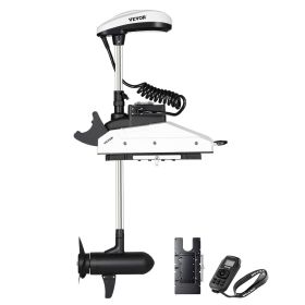 VEVOR Electric Trolling Motor, 12V 55lbs Thrust with GPS
